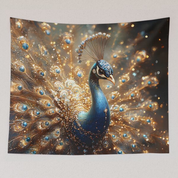 Item preview, Peacock in Bling Glamour designed and sold by Eclectic Monkey.