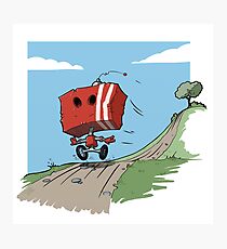 Wheelbot Photographic Print