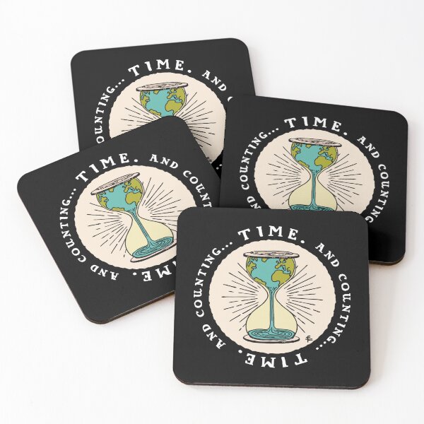Item preview, Race Against Climate Change: Time and Counting designed and sold by H Jonas.