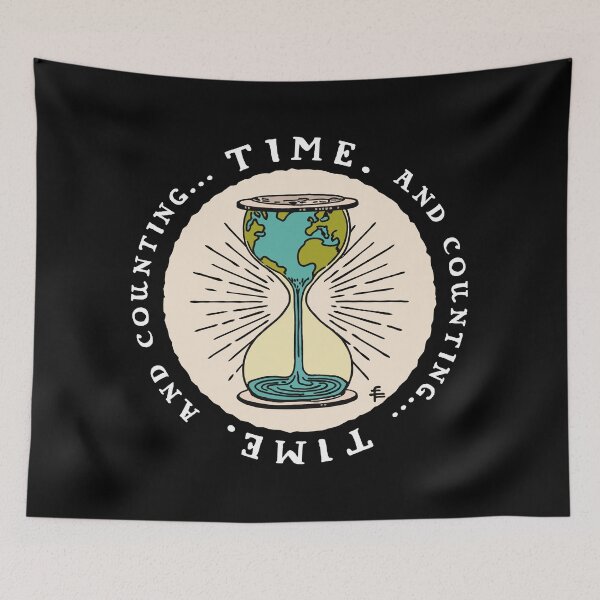 Item preview, Race Against Climate Change: Time and Counting designed and sold by H Jonas.