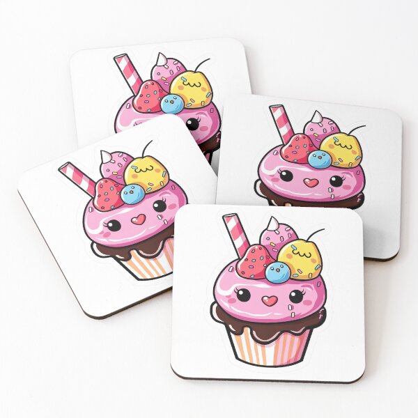 Item preview, Sweet Kawaii Sticker Clipart – Dessert PNG Digital Download for Scrapbooking, Journaling & Party Decor Cute, Digital Art for Planners 8 designed and sold by PetinHeart.