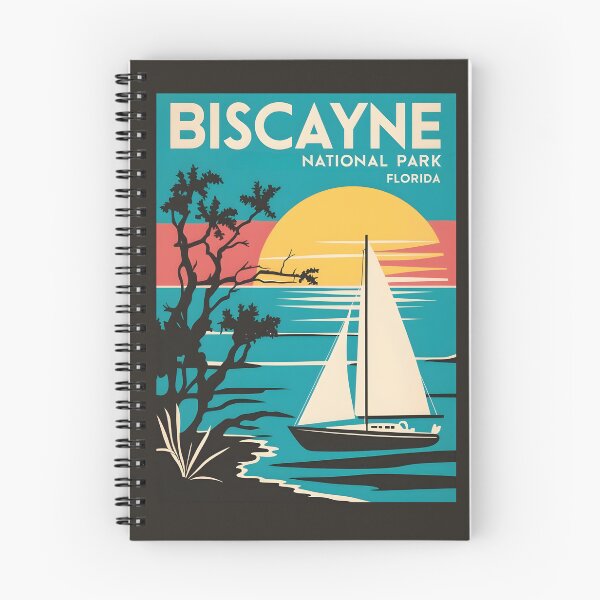 Item preview, A Vintage Illustration of Biscayne National Park - Florida - United States  designed and sold by GoodOldVintage.