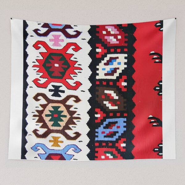 Item preview, Serbian Etno Folk Art T-Shirt - Traditional Srbija Design designed and sold by Illuminatium.