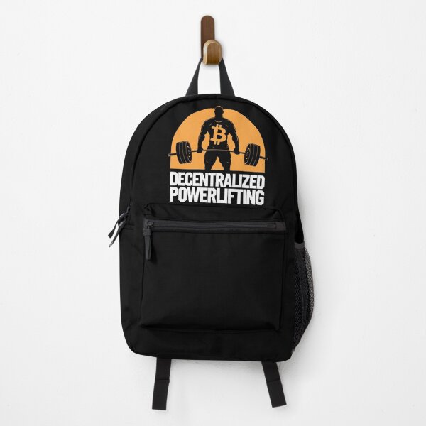 Item preview, Decentralized powerlifting, bitcoin crypto fitness designed and sold by NoetherSym.