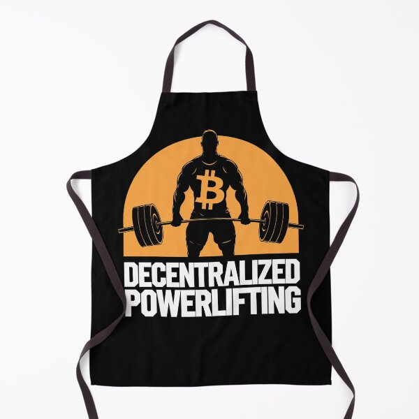 Item preview, Decentralized powerlifting, bitcoin crypto fitness designed and sold by NoetherSym.