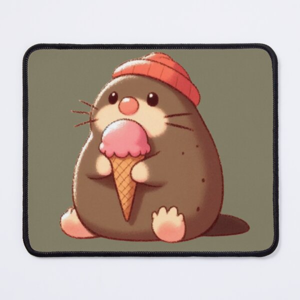 Item preview, Mole with Ice Cream designed and sold by Lastsnoww.