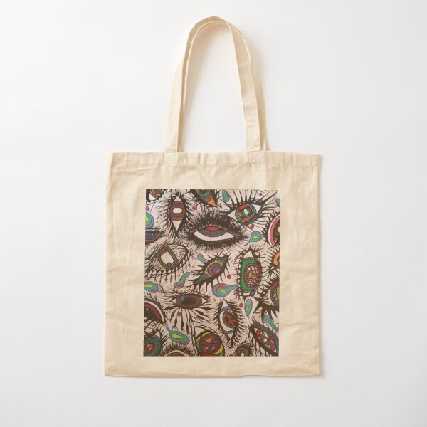 Vista previa del artículo con la obra «Ojos coloridos», diseñado y vendido por sublimesweetie.