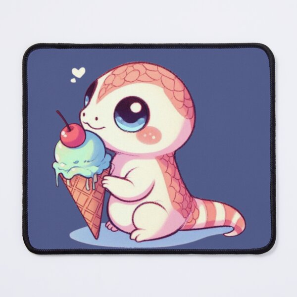 Item preview, Chameleon with Ice Cream designed and sold by Lastsnoww.
