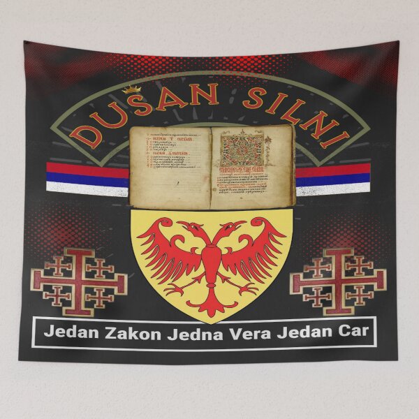 Item preview, Dusan Silni  Serbian Empire designed and sold by historyandmore.