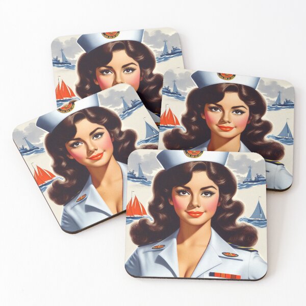 Item preview, Hot Retro Nurse designed and sold by PulpVintage.