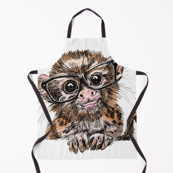 Item preview, Baby Tamarin in Glasses designed and sold by Scribbles & Doodles by Jinx.