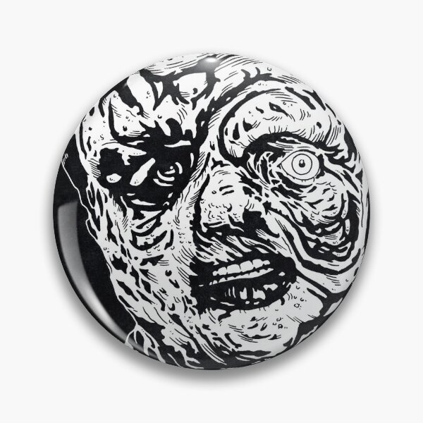 Item preview, THE TOXIC AVENGER (Black and White) designed and sold by FamousWeirdosRB.