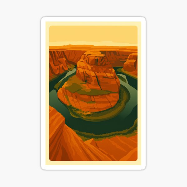 Item preview, Horseshoe Bend designed and sold by FreshPrintz LLC.