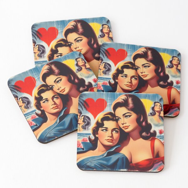 Item preview, Retro Girls Romance designed and sold by PulpVintage.