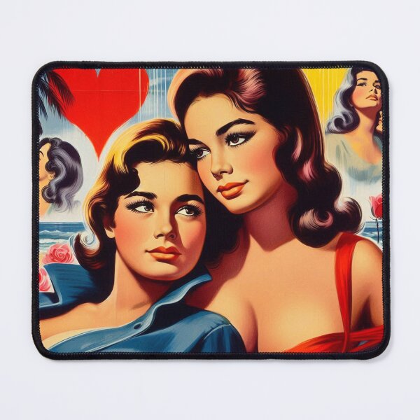 Item preview, Retro Girls Romance designed and sold by PulpVintage.