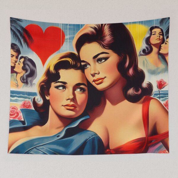 Item preview, Retro Girls Romance designed and sold by PulpVintage.