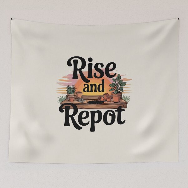 Item preview, Rise and Repot designed and sold by Jollys-ArtShop.