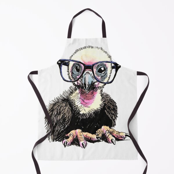 Item preview, California Condor in Glasses designed and sold by Scribbles & Doodles by Jinx.