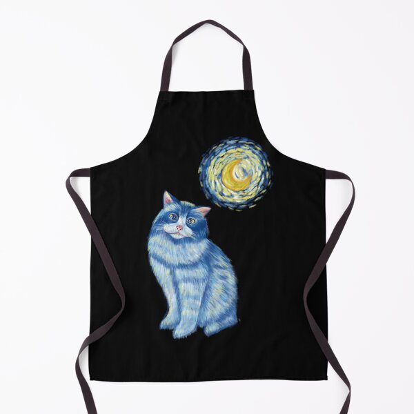 Item preview, Blue Starry Night Ragdoll Cat Illustration   designed and sold by Scarlet Swan.