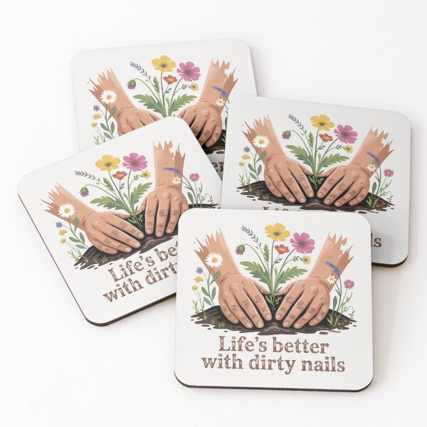 Item preview, Life’s Better with Dirty Nails designed and sold by Jollys-ArtShop.