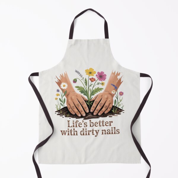 Item preview, Life’s Better with Dirty Nails designed and sold by Jollys-ArtShop.