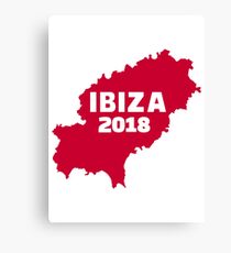 Lienzo Ibiza 2018