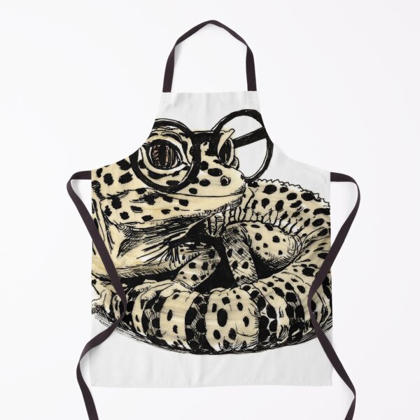 Item preview, Leopard Gecko in Glasses designed and sold by Scribbles & Doodles by Jinx.