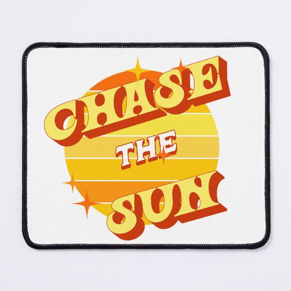 Item preview, Chase the Sun – Retro Inspirational Typography T-Shirt | Adventure and Positivity Design designed and sold by MTeesGA.