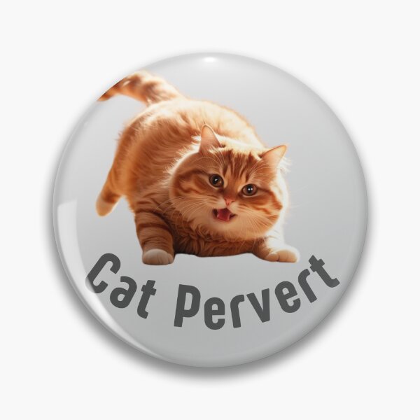 Item preview, Cat Pervert designed and sold by HumorMeMaybe.