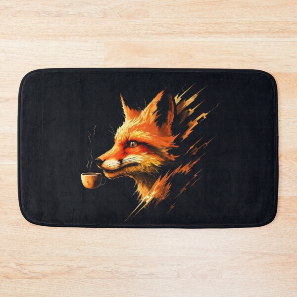 Item preview, Fox Smelling Coffee designed and sold by DemureArtsy.