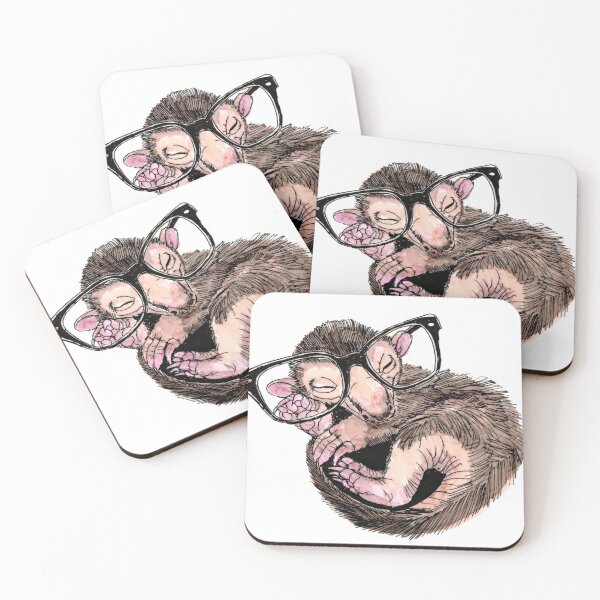 Item preview, Baby Tamandua in Glasses designed and sold by Scribbles & Doodles by Jinx.