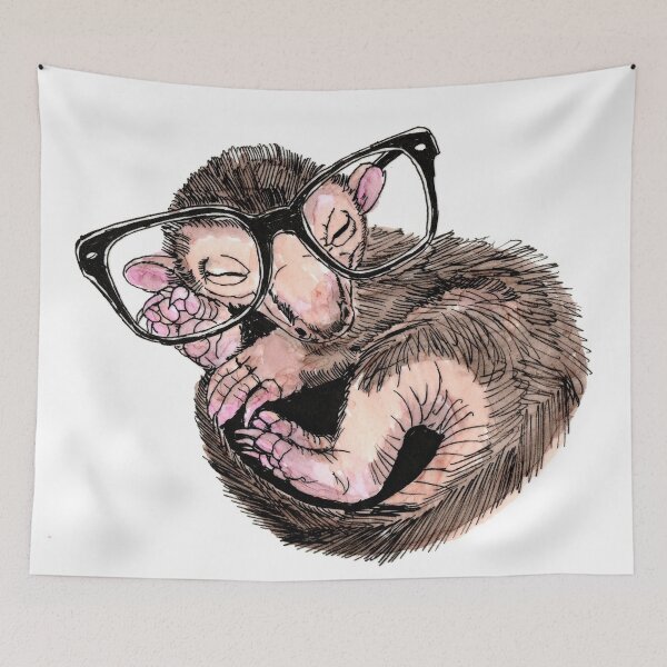 Item preview, Baby Tamandua in Glasses designed and sold by Scribbles & Doodles by Jinx.