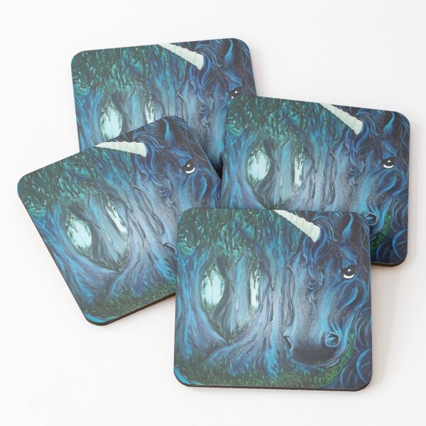 Item preview, Dark Unicorn of the Blue Woods designed and sold by sarunamii.