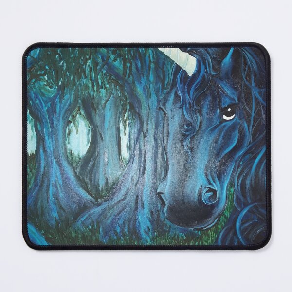 Item preview, Dark Unicorn of the Blue Woods designed and sold by sarunamii.