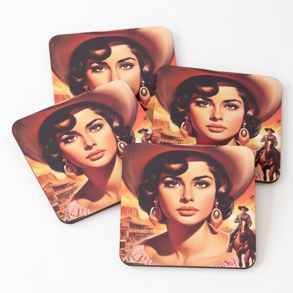 Item preview, Vintage Country Pin-up designed and sold by PulpVintage.