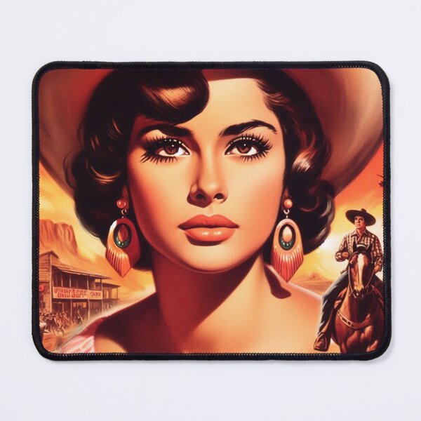 Item preview, Vintage Country Pin-up designed and sold by PulpVintage.