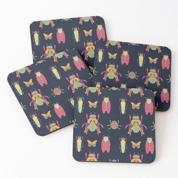 Item preview, Colorful Bugs designed and sold by Sylvi Alexander.