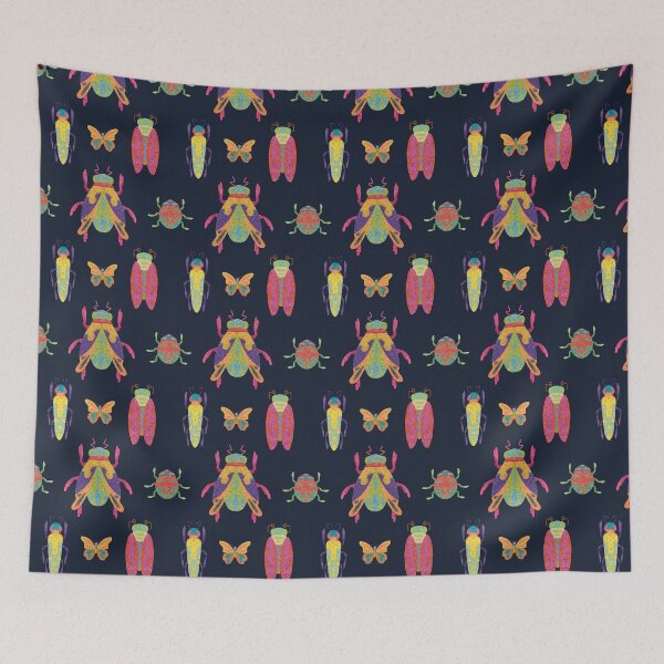 Item preview, Colorful Bugs designed and sold by Sylvi Alexander.