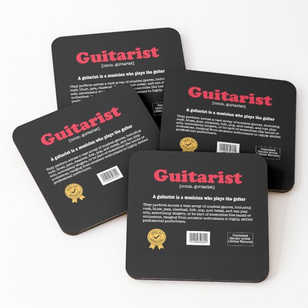 Item preview, Guitarist A Definition designed and sold by John MacPherson Allan.