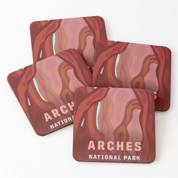 Aperçu de l'œuvre Parc national des Arches créée et vendue par khgraphicdesign.