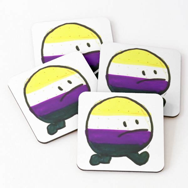 Item preview, New Rhythm Heaven Groove Guys LGBTQ Nonbinary Pride designed and sold by Welkamo.