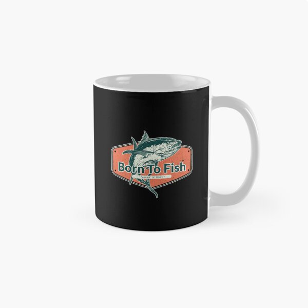 Item preview, Born To Fish, Forced To Work designed and sold by HatchDesignz.