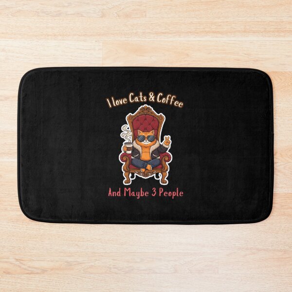 Item preview, Savage Cat Runs on Coffee, Not People designed and sold by Meow Cat.