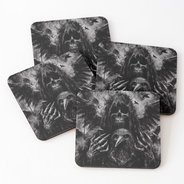 Item preview, Heavy Metal Black Metal Art designed and sold by TheDarkWardrobe.