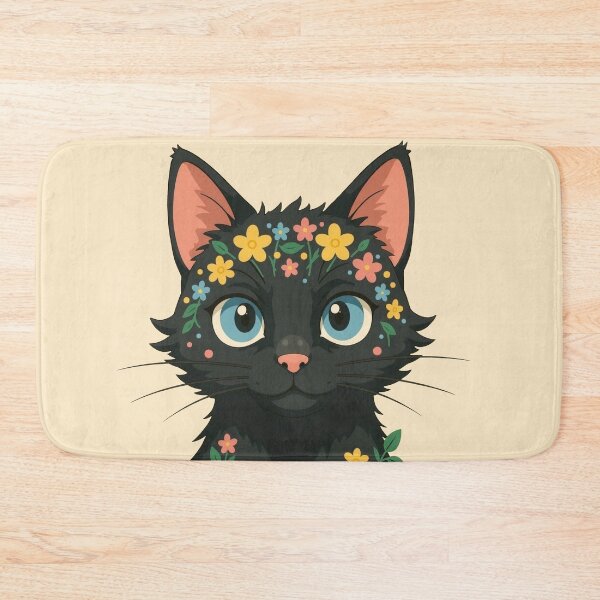Item preview, Flower Face 1 designed and sold by Reclining Buddha Cat.