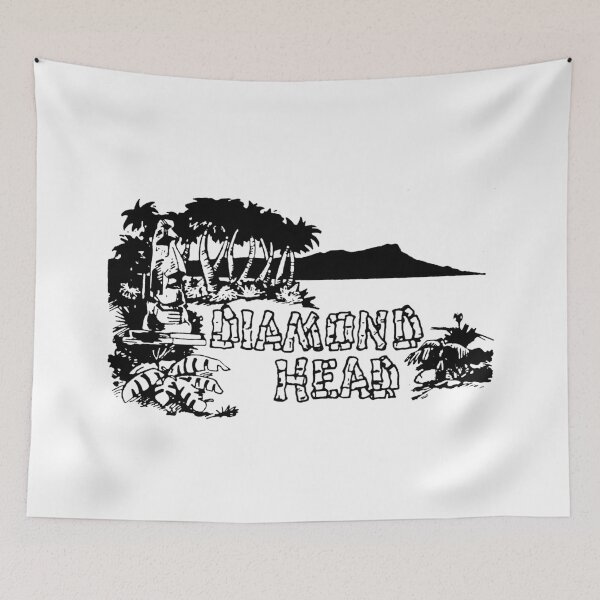 Aperçu de l'œuvre Vintage Diamond Head - Hawaii créée et vendue par QuayTradingCo.