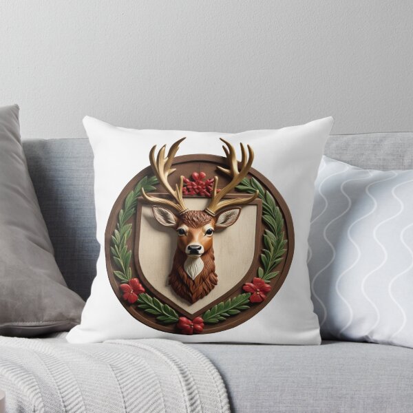 Item preview, DEER SHIELD (WHITE) designed and sold by Marlon Oseguera.