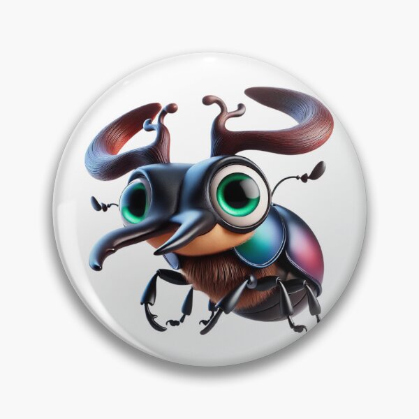 Item preview, Adorable Stag Beetle designed and sold by Sillytoe.