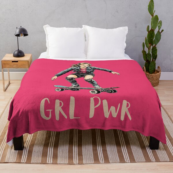 Item preview, Skater Girl Skateboard designed and sold by StudioRedKoala.