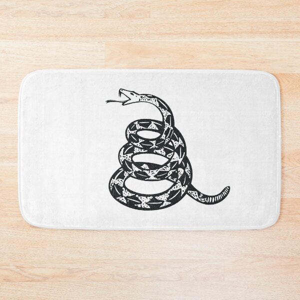 Item preview, Black Outline Gadsden Snake "Don't Tread On Me" designed and sold by pelagio.